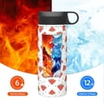 thumbnail image 6 of Fotbe Hand Drawn Watermelon Pattern 18oz Sports Insulated Kettle Stainless Steel Sports Insulated Kettle For Running Hiking Cycling Climbing Man'S Woman'S Water Bottle, 6 of 8