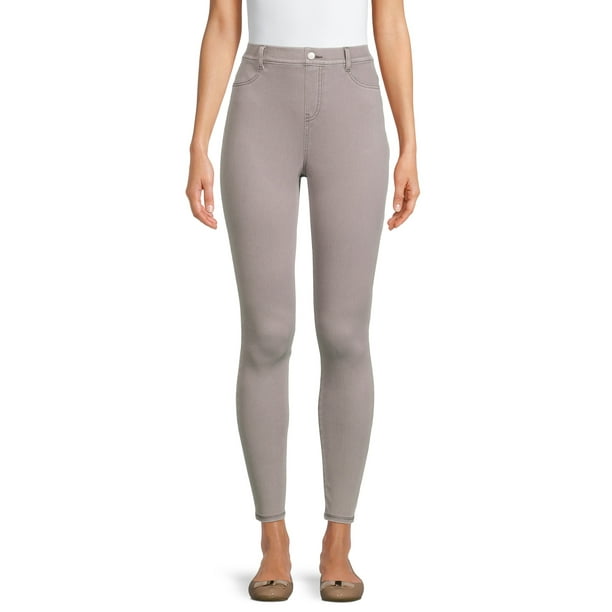 time and tru jeggings high rise