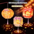 thumbnail image 1 of Chinese Style DIY Lantern Kit Handmade LED Lantern Glowing Paper Craft Festival Hanging Royal Lamp for Mid-Autumn, 1 of 7