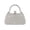 Silver, variant on Elegant Rhinestone Clutch with Pearl Handle, Sparkly Evening Bag for Wedding, Party, Prom, Bridal