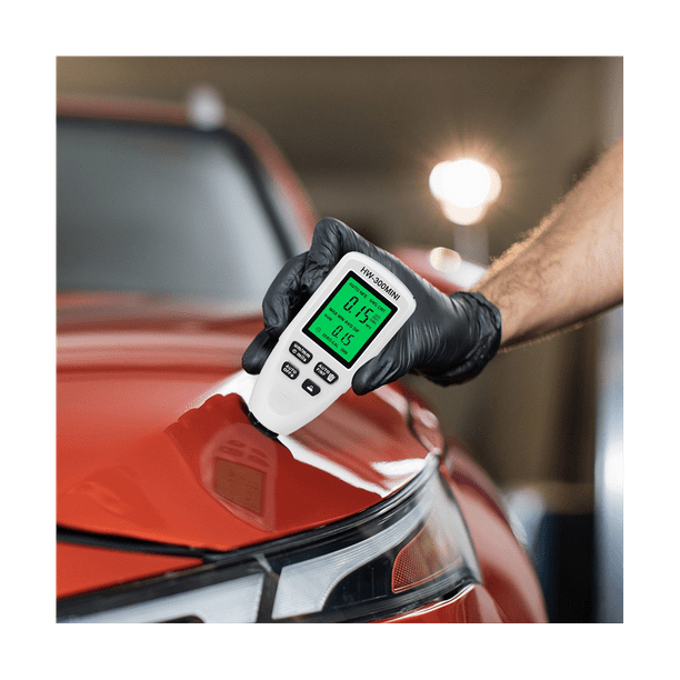 HW300MINI Digital Thickness Gauge Tester Auto Car Paint Measuring