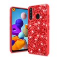 thumbnail image 3 of GSA Glitter Bling Candy Case for Samsung A21 - Red, 3 of 3
