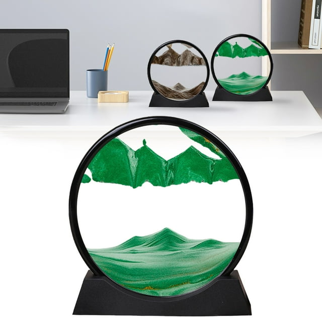AKEGAMN Liquidation! Aoderun Image Artistique en Mouvement 3D Couleur Sable Mouvant Décor Maison Jouet Relaxant, Aoderun Image Artistique en Mouvement 3D Couleur Sable Mouvant Décor Maison Jouet Relaxant Aoderun Image Artistique en Mouvement 3D Couleur Qui