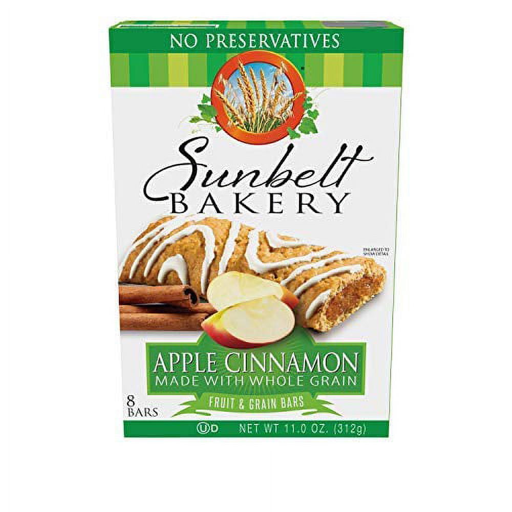 Sunbelt Bakery Fruit & Grain Cereal Bars, 4 Flavor Variety Pack, No Preservatives (32 Bars), 8 Count (Pack of 4)