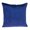 BLUE, variant on Aqua Quilted Velvet Square Throw Pillow