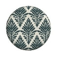 thumbnail image 2 of DouZhe Waterproof Spare Tire Cover, Blue Leaves Foliage Floral Prints Adjustable Wheel Covers Fit for Jeep Trailer RV SUV Car, 17 inch, 2 of 7