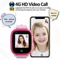 thumbnail image 2 of 4G GPS Smart Watch, Girls Boys, IP67 Waterproof Sports Smart Watch, For Kids, With Camera WiFi Video Call Phone Call SOS Pedometer, Suitable For 3-14 Years Old, 2 of 5