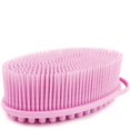 thumbnail image 1 of Limpiador corporal de silicona exfoliante fácil de limpiar, hace buena espuma, duradero y más higiénico que el rosa lufa tradicional Jormftte HMHZ407-3, 1 of 7