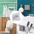 thumbnail image 3 of Curtain Rod No Drilling, 8 Pcs Adhesive Curtain Rod Holder Hooks High Quality, 3 of 4