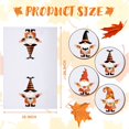 thumbnail image 2 of 4 Pieces Fall Gnome Kitchen Dish Towel Thanksgiving Gnome Dish Cloth Halloween Gnome Tea Towel Decorative Autumn Drying Cloth Kitchen Absorbent Hand Towel for Cooking Baking, 15.7 x 23.6 Inch, 2 of 7