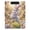 Cartoon Joyfully Bunny, variant on A4 Double Clip File Folder 18.9x12.6in Clipboards Foldable Binder Holds 80 Sheets Project Folder for Office, Home Decorated Eggs and Flowers