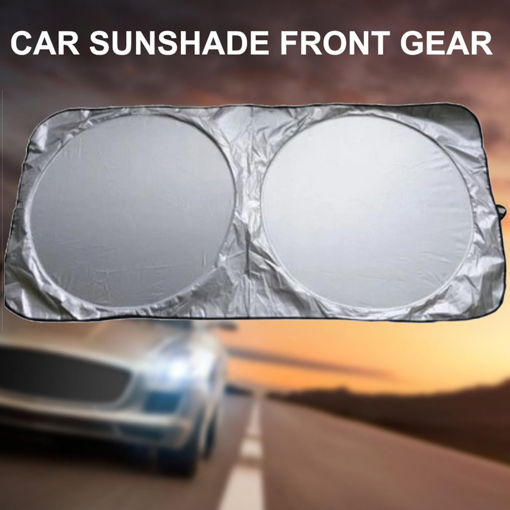 for Auto Windshield Covers Trucks Cars 125*65cm KIBTOY Car Front Windshield Sunshade,Foldable Car Front Windshield Sunshade,Car Sunshade Cover UV Block Car Front Window Heat Insulation Protection 