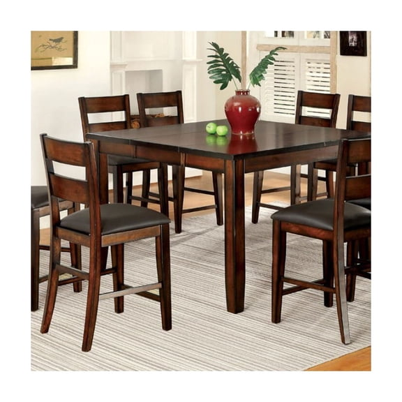Dickinson II Cottage Style Dark Cherry Counter Height Table.