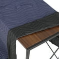 thumbnail image 4 of ZENY Moving Blankets 80" x 72" Economy 12 Packs Polyester Shipping Furniture Pads, Blue/Black, 4 of 11