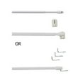 thumbnail image 3 of 2 Pieces Adjustable Curtain Rod Extendable for Home Bathroom Hotel Bars Pole Without Drilling Hanging Rods Self Adhesive for Home Bathroom Hotel, 3 of 9