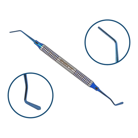 REDLAND Dental Cord Packer Gingival 113 Non-Serrated (Blue Line)