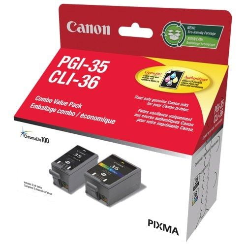 Canon PGI-35/CLI-36 Cartouche d'Encre - Noir, Couleur
