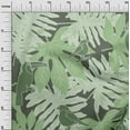 thumbnail image 3 of oneOone Velvet Light Green Fabric Tropical Birds With Leaves Sewing Craft Projects Fabric Prints By Yard 58 Inch Wide, 3 of 4