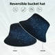 thumbnail image 2 of Fotbe Blue Glitter Retro Sombrero Tipo Pescador con Estampado – Sombrero de Sol de Algodón de Moda para Playa, Golf, Pesca, 2 of 6