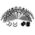 thumbnail image 6 of 72Pcs 14G-00G Tapers Gauges Set Jewelry - 1 1, 6 of 10