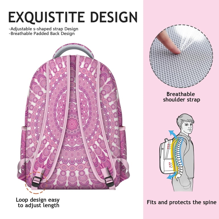 Bohemian Mantra Premium Backpack&nbsp;- High-Quality  display picture 3