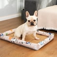 thumbnail image 4 of Estera de enfriamiento automático para mascotas de verano, no requiere electricidad, almohadilla para cama de perrera para tamaños pequeños a XXX grandes, la estera para dormir mantiene a los perros, 4 of 6
