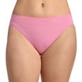 thumbnail image 2 of Women's Fruit Of The Loom 3DHICAS Cotton Hi-Cut Brief Panties - 3 Pack (Assorted 10), 2 of 3
