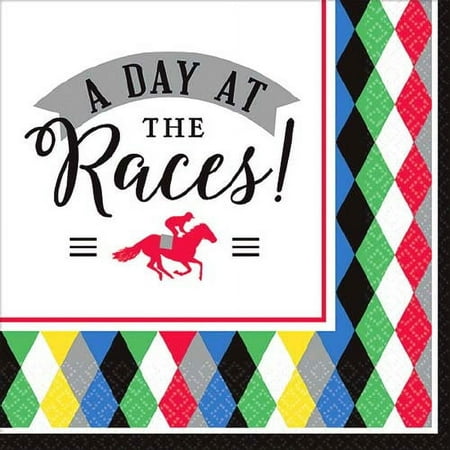 Kentucky Derby 'Derby Day' Small Napkins (16ct)