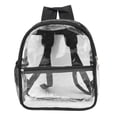 thumbnail image 2 of Mochila Transparente PVC Diseño De Cremallera De PVC Portátil Transparente, 2 of 7