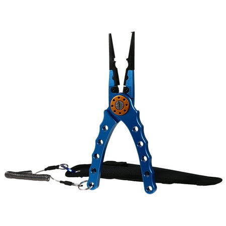

NUOLUX Fishing Pliers Pliers Plier Tungsten Fish Line Scissor Clamp Lureswire Skinning Saltwater Carbide Gear Titanium Fishing