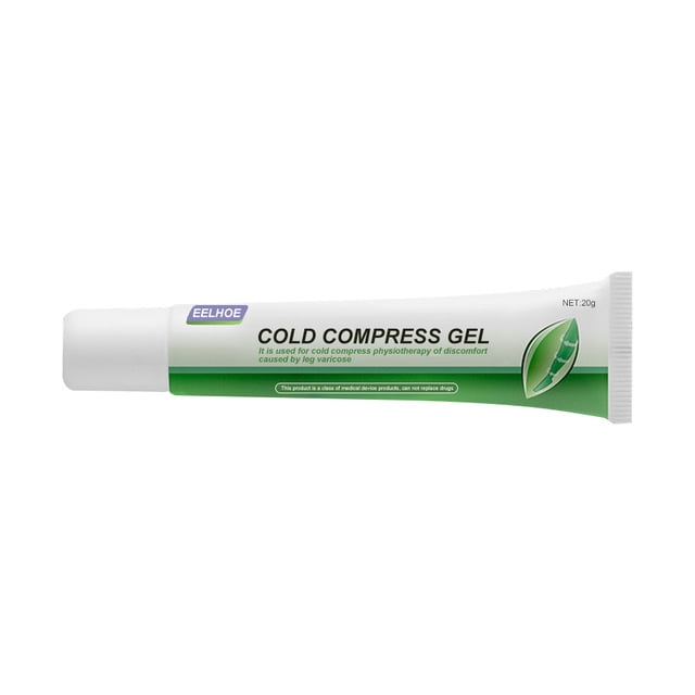Varicose Vein Soothing Leg Cold Compress Gel Cream Phlebitis Vasculitis Swelling Relieve