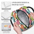 thumbnail image 3 of Rateoe Lantern Koi Fish Pattern Lunch Bag Women, Lunch Box, Lunch Bag, Small Leakproof Lunch Tote Large Capacity Reusable Insulated Cooler Lunch Container, 3 of 6