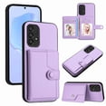 thumbnail image 1 of FOXDOCK Case for SAMSUNG Galaxy A33 RFID-Blocking Card Holder - Stylish Button Closure Design, 1 of 4