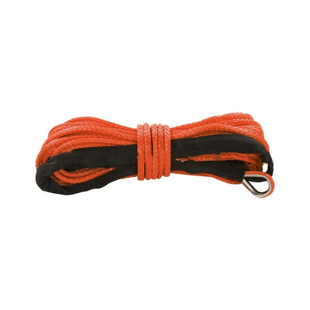 15m Winch Cable Cable Towing Car Tow Strap Trailer Rope With Hook For ATV Off Road Accessories 7700lbs 3.5T
