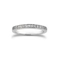 thumbnail image 3 of 1/2ct Diamond Engagement Matching Wedding 14K White Gold Ring Set, 3 of 4