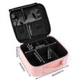 thumbnail image 2 of Cosmetic Bag Portable Travel Make Up Bag, Professional Makeup Organizer Bag Make Up Storage Cosmetic Box Waterproof Artist Make Up Bag Makeup Train Ca, 2 of 5