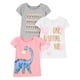 thumbnail image 1 of Camisetas Simple Joys de Carter's Girls 2T, paquete de 3, 1 of 4