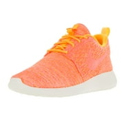 Nike Women's Rosherun Flyknit Laser Orange/Bright Mango/Sail Running Shoe (7.5 B(M) US)