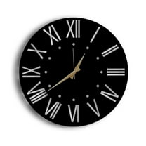 Big Wall Clock, Oversized Wall Clock, Vintage Wall Clock, Wood Wall Art, Wooden Decoration, Big Wall Clock, Oversized Wall Clock