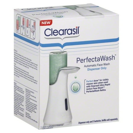 Reckitt Benckiser Clearasil Perfecta Wash Automatic Face Wash Dispenser, 1 ea