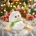thumbnail image 4 of Mecorevxz Mini Snowman Figurines Christmas Tiny Snowman Decoration with Top Hat Xmas Micro Landscape Ornament Mini Garden Dollhouse Accessories for Crafts DIY Xmas Winter Party,Xmas Gifts, 4 of 7