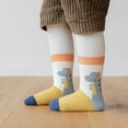 thumbnail image 4 of DQRPSEETB Girls Socks Autumn Winter Fresh Cartoon Cute Animal Dinosaur Thickened Warm Comfortable Womens Crew Socks,White Crew Socks M, 4 of 8