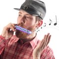 thumbnail image 2 of 1Set Resin 20 Tones Blues Harmonica 10 Holes ABS Harmonica with Storage Box, 2 of 9