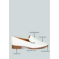 thumbnail image 6 of Noshiya Patent Pleather Penny Loafers, 6 of 11
