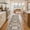 Beige-2' x 10' (Runner), variant on Washable Kitchen Runner Rug 2x10: Non-slip Hallway Entryway Rugs Indoor Soft Low Pile Stain Resistant Carpet For Bedroom Laundry Ultra-thin Vintage Home Decor Mat Bathroom (grey/blue  2 X 10)