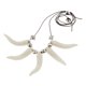 thumbnail image 4 of Indio jefe marfil collar cadena gargantilla cosplay boda joyería suministros jinwen Collar colgante de encantos, 4 of 7