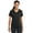 Black, variant on Sport-Tek Ladies PosiCharge RacerMesh V Neck Tee-XL (Dark Forest Green)