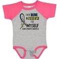 thumbnail image 3 of Inktastic I Wear Blue and Yellow for Myself- Down Syndrome awareness Boys or Girls Baby Bodysuit, 3 of 5