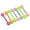 As picture, variant on Ayyufe Pack Of 7 Body Piercing Luminous Glow Acrylic Tongue Rings Nose Barbell Bars