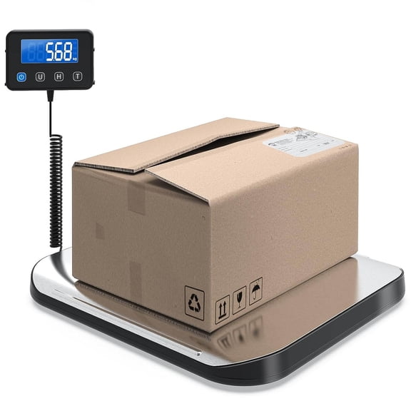 Shipping Scale, Heavy Duty Postal Scale for Packages, Large Mailing Scale, Stainless Steel